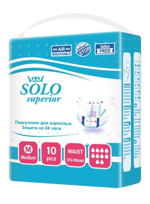 Подгузники/памперсы для взрослых Solo