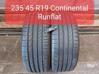 2 anvelope 235/45 R19 Continental runflat
