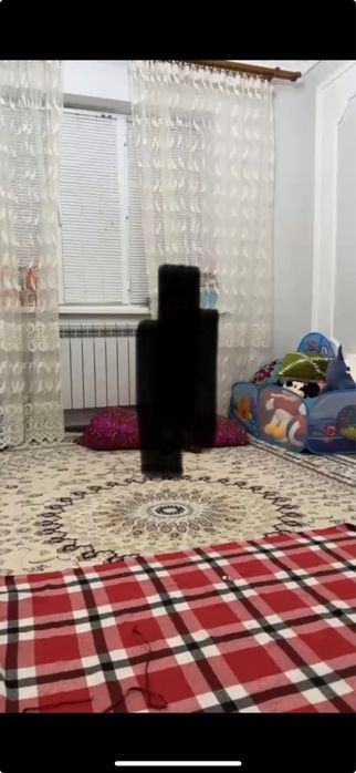 Продается тюль шампанского цвета и карниз деревянный