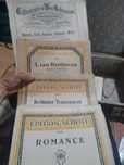 Colectie carti partituri Beethoven..etc