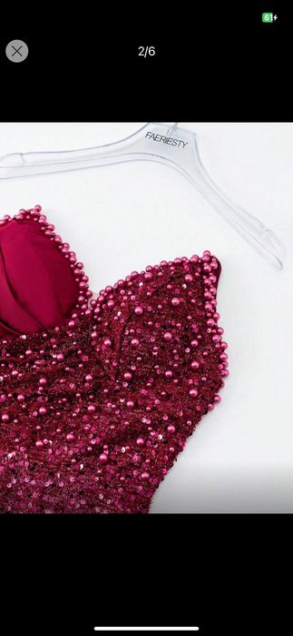 Луксозна рокля тип русалка