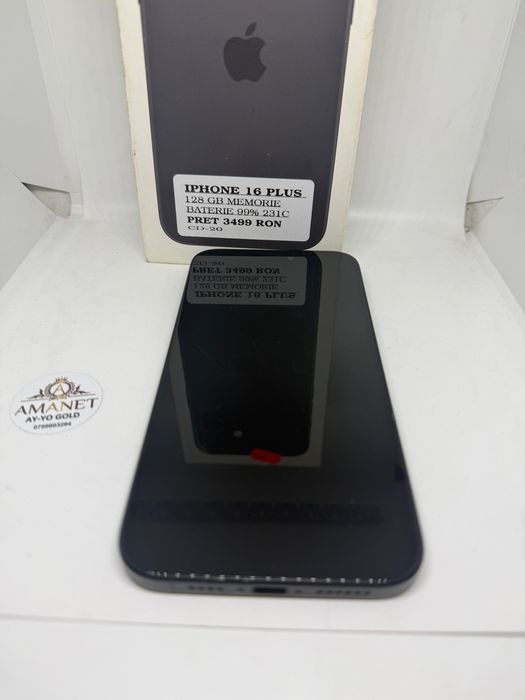 Iphone 16 plus 128gb black
