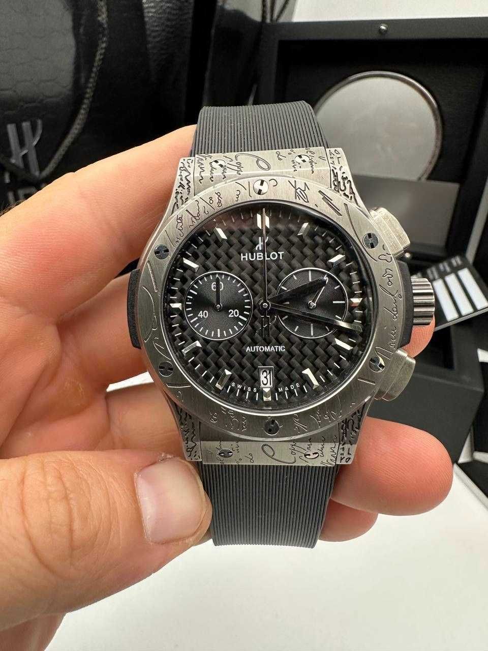Мъжки Часовници 42mm сребро/ хронограф