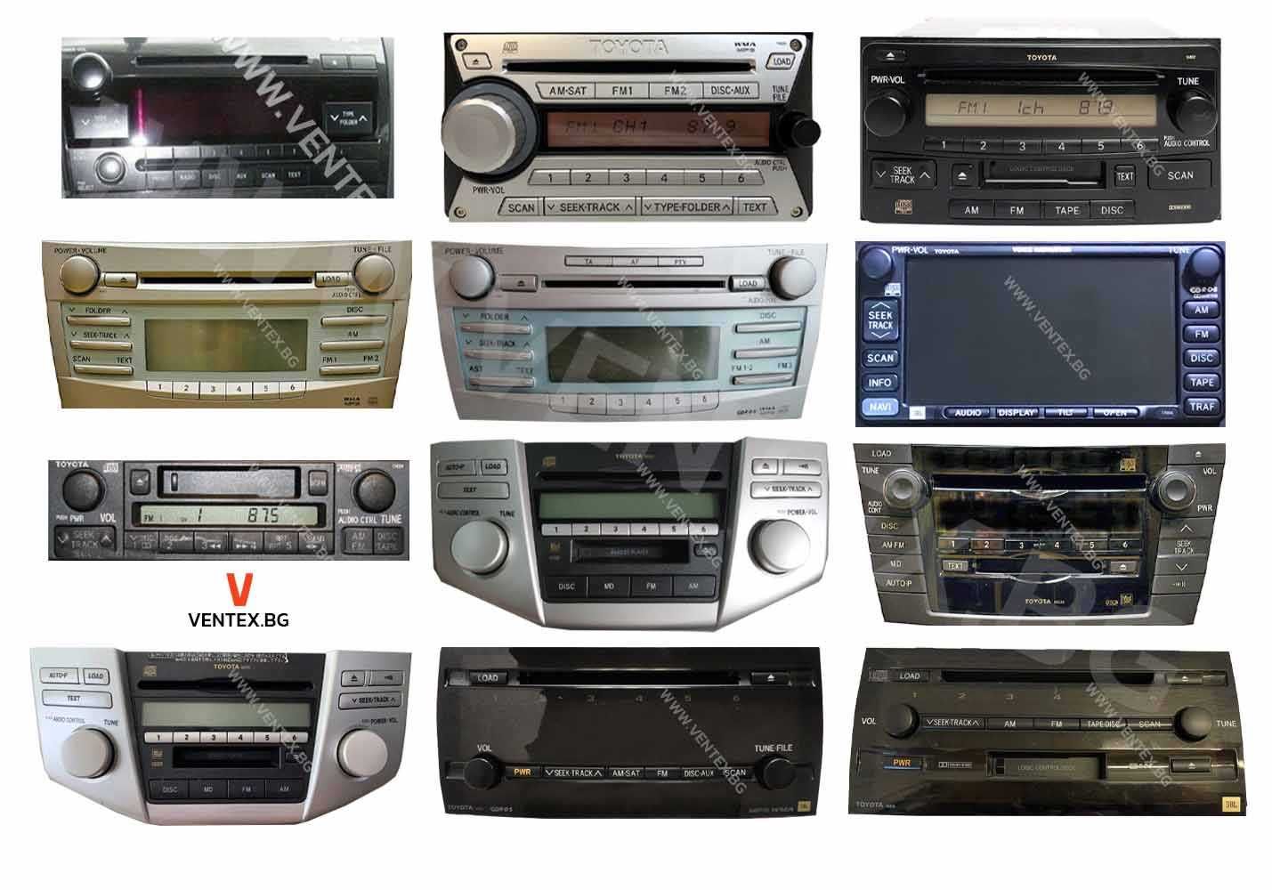 Дигитален чейнджър за Toyota от 2003 до 2011 Bluetooth USB AUX - WEFA