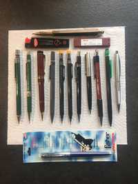 Creioane mecanice colectie Pentel Japan Sakura Parker Faber-Castell