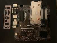 Placa de baza MSI B450M PRO-VDH V2 + AMD Ryzen 9 3900x 3.8Ghz+cooler