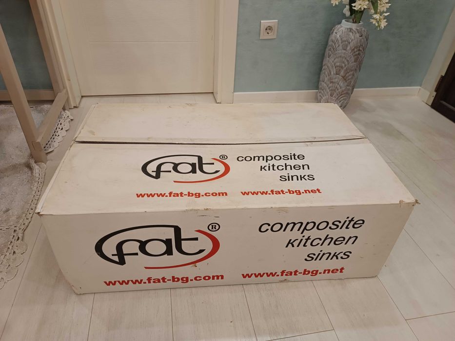 Kухненска Mивка от Полимермрамор - чисто нова