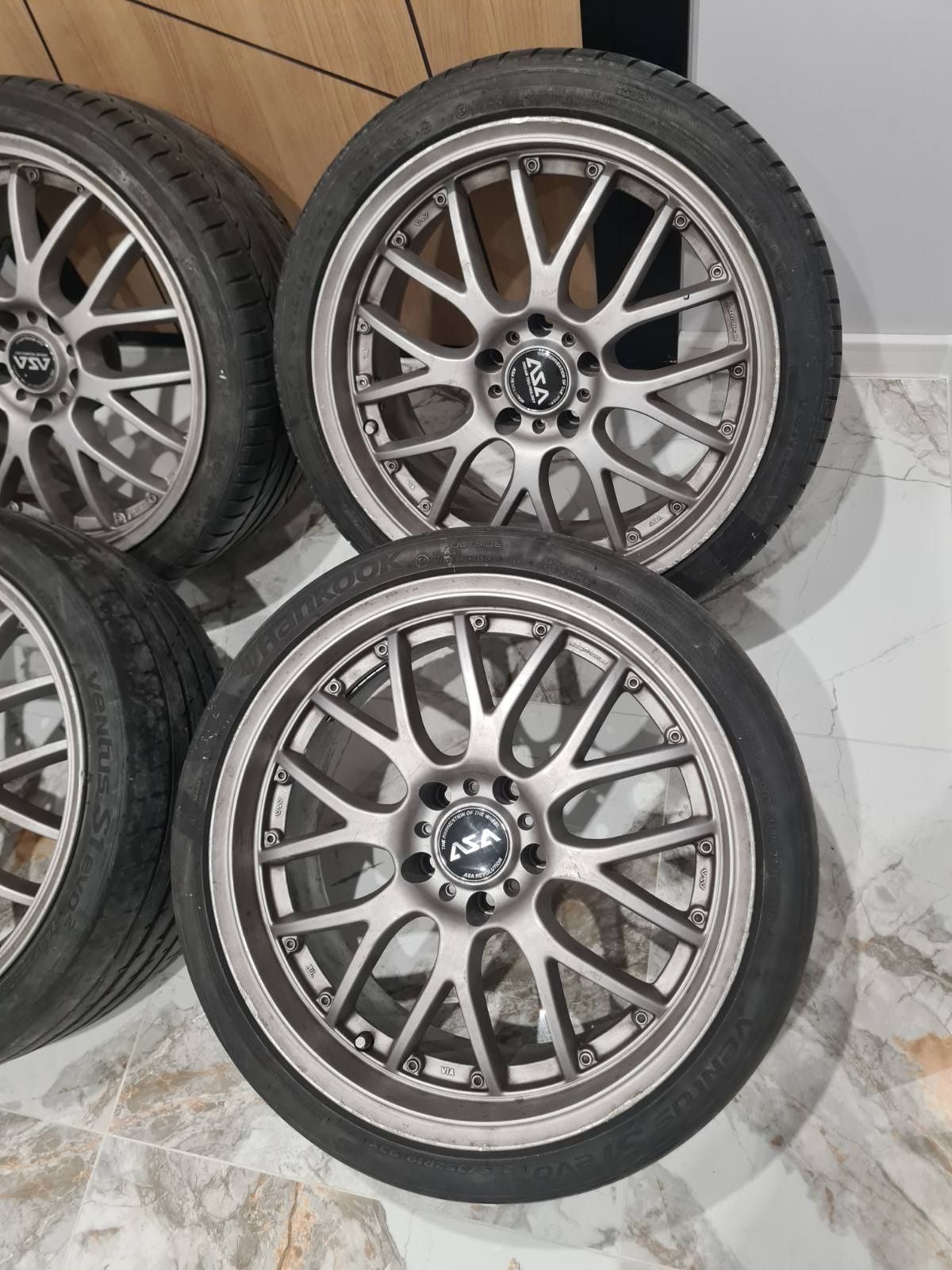 Джанти за BMW E60 E39 19" BBS ASA спорт пакет с летни гуми
