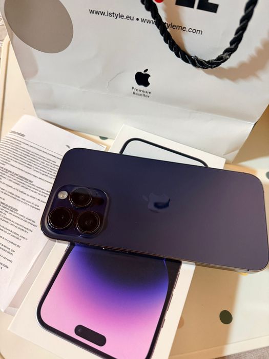 IPHONE 14 Pro Max 256 GB liber in retele Factura+cutie+accesorii