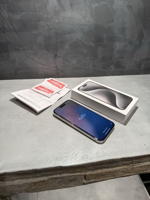 КАТО ЧИСТО НОВ Iphone 15 Pro + гаранция