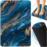 Covoras de baie antiderapant absorbant cu uscare rapida 80x50 cm