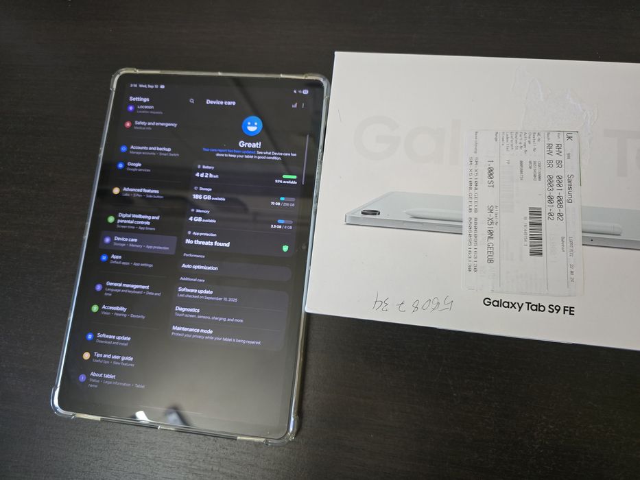 Samsung Tab S9 Fe