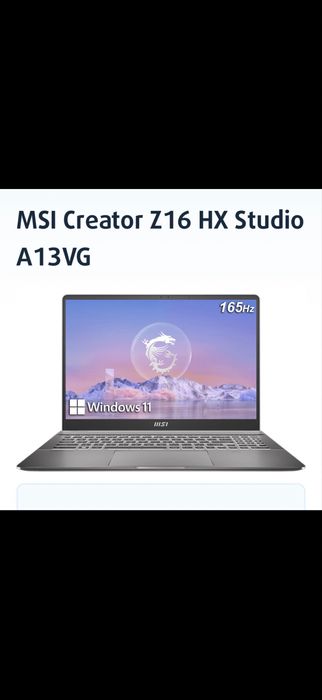 Лаптоп MSI Creator Z16