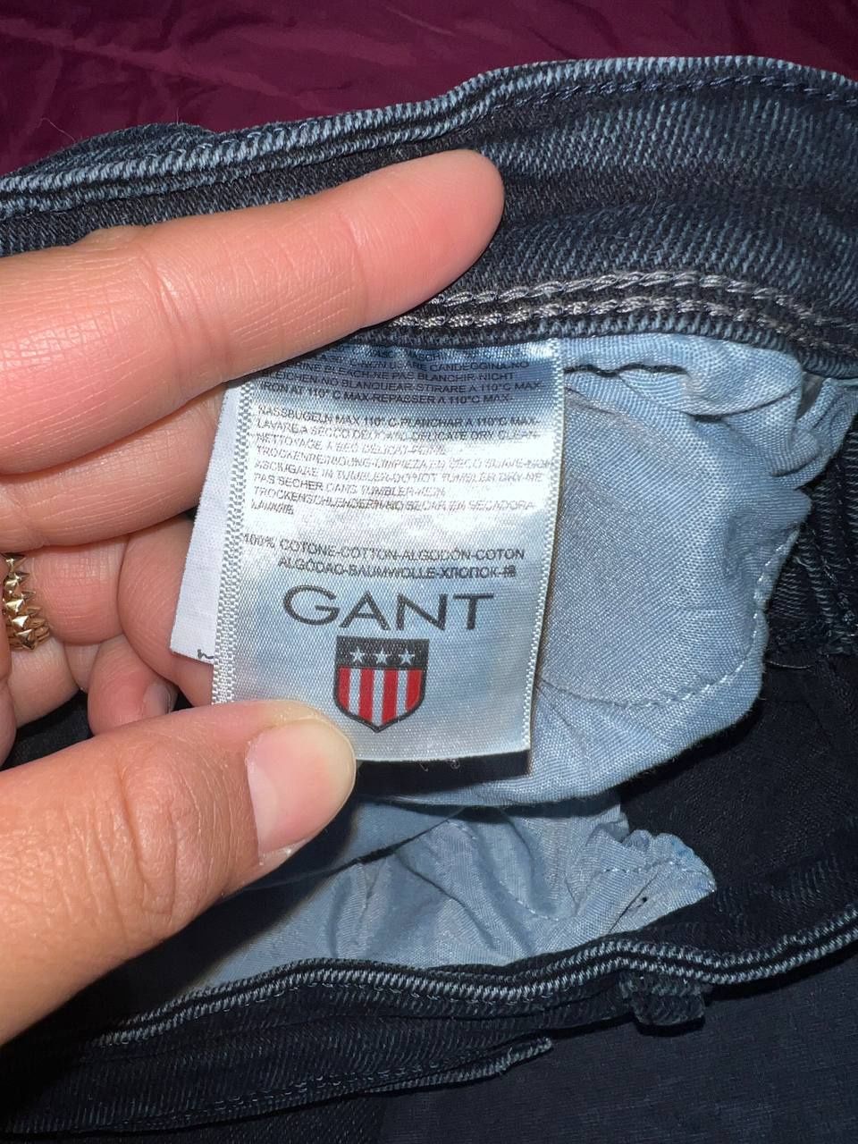 Джинсы мужские GANT в очень хорошем состоянии.  Эркаклар жинсиси.