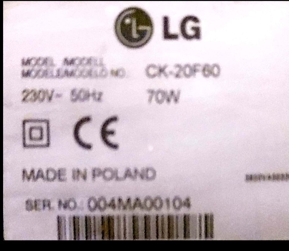 Продавам TV  LG 20"