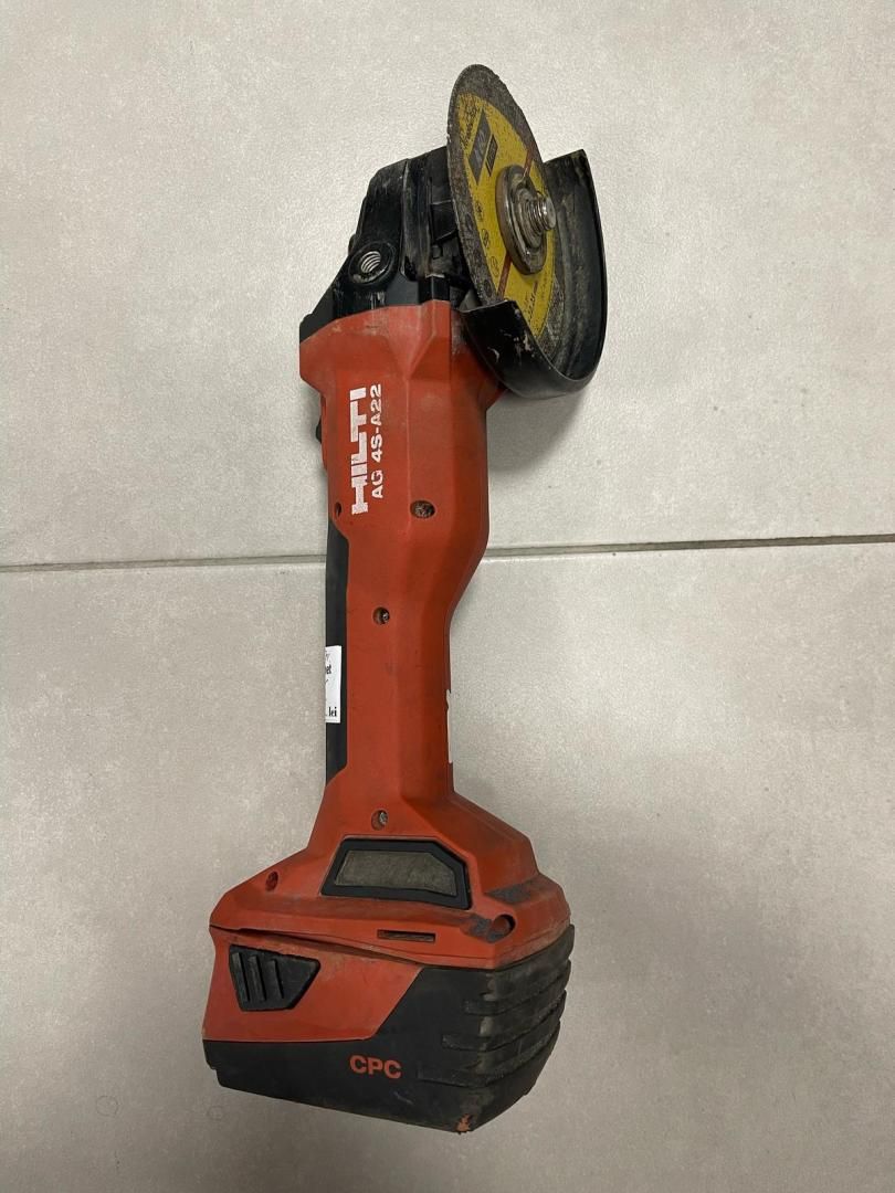 Polizor unghiular pe acumulator HILTI AG 4S-A22 -A-