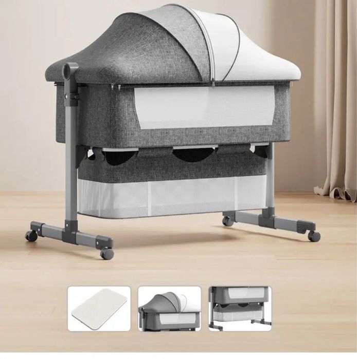 Приставная кровать манеж