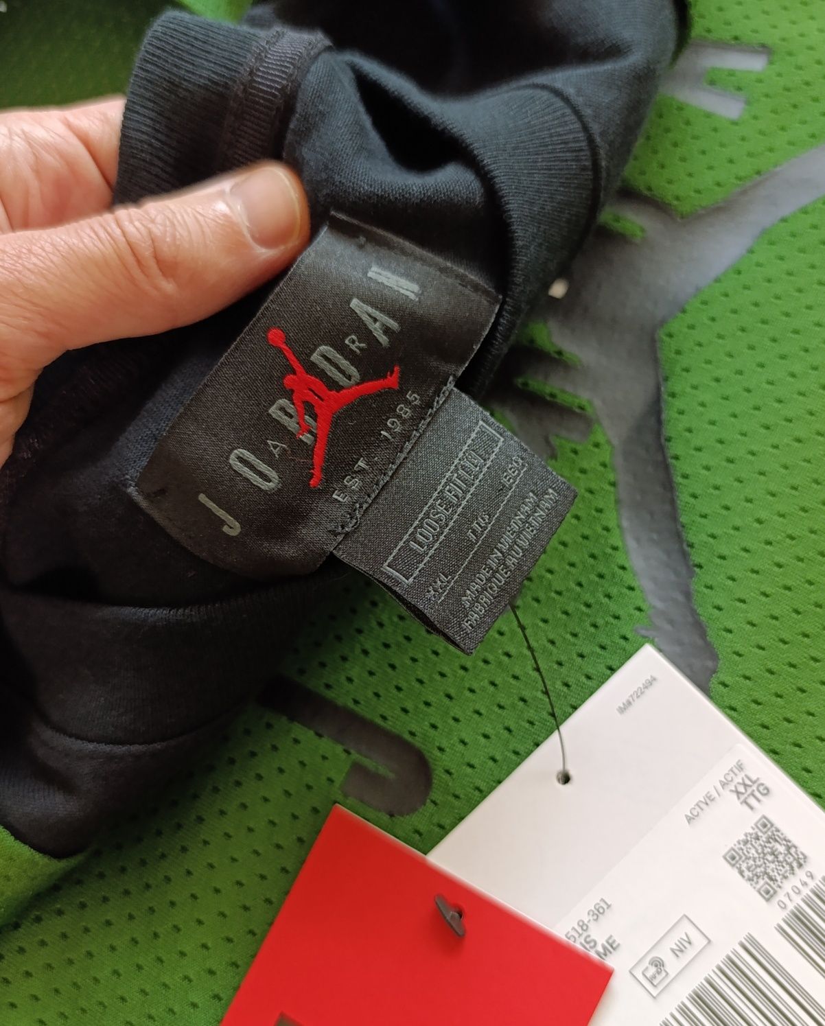 OFF-WHITE x JORDAN мъжка тениска размер XXL