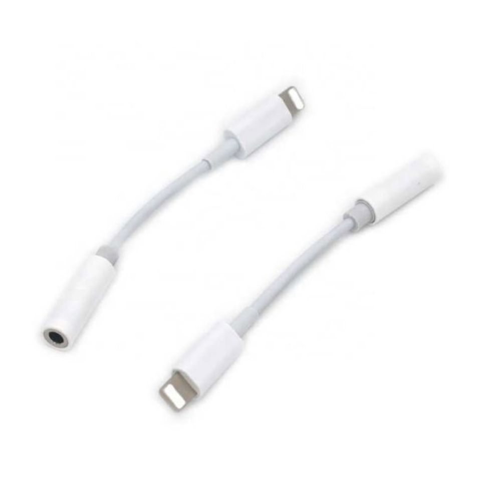 Преходник 3,5mm to lightning adapter за iPhone 2бр за цената на един