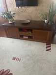 Set living lemn masiv comoda  si masuta cafea