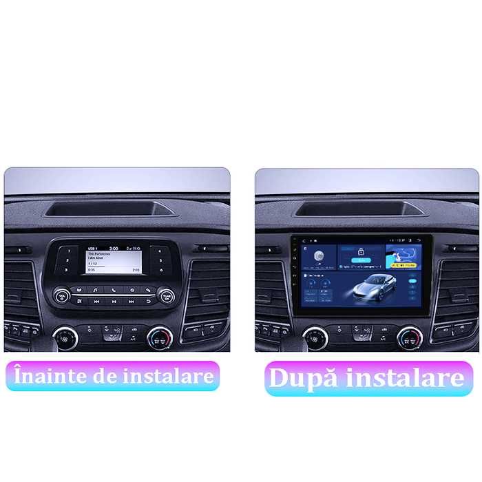 Navigatie Ford Transit 350 2020-2021, Android 14, 4GB RAM/64GB ROM