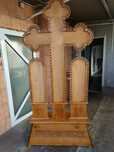 Cruce pentru altar sculptata manual