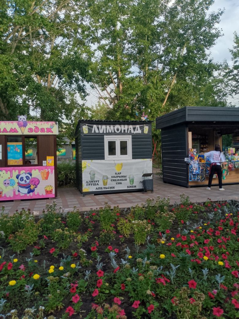 Продаётся киоск Лимонад в парке восток общитый