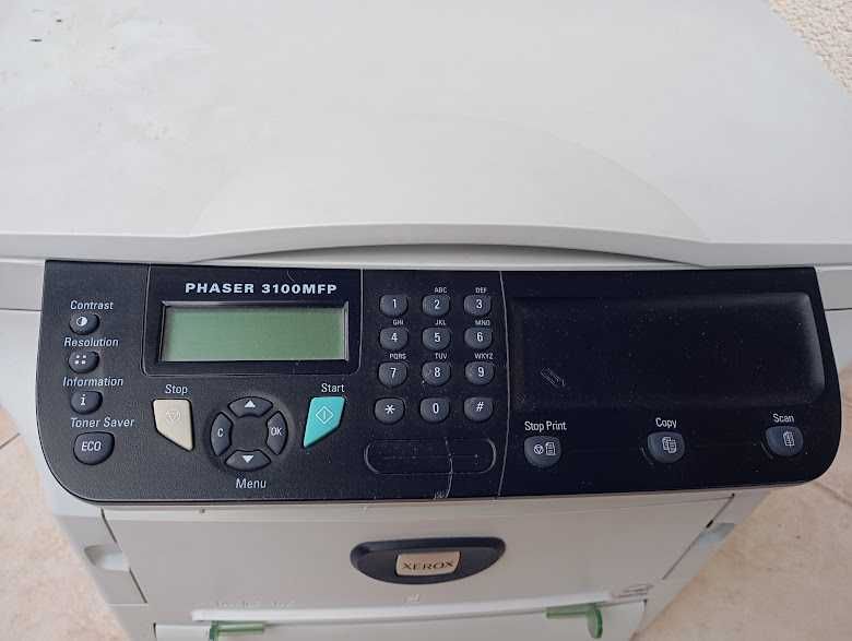 Принтер Xerox Phaser 3100MFP - лазерно  устройство 3 в 1