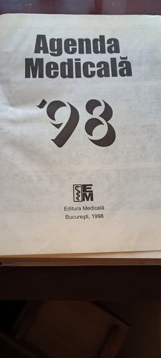 Agendă medicală. Medicina interna