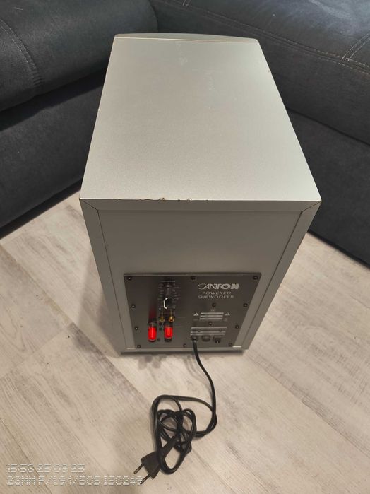 Subwoofer activ canton as cd 101 specs