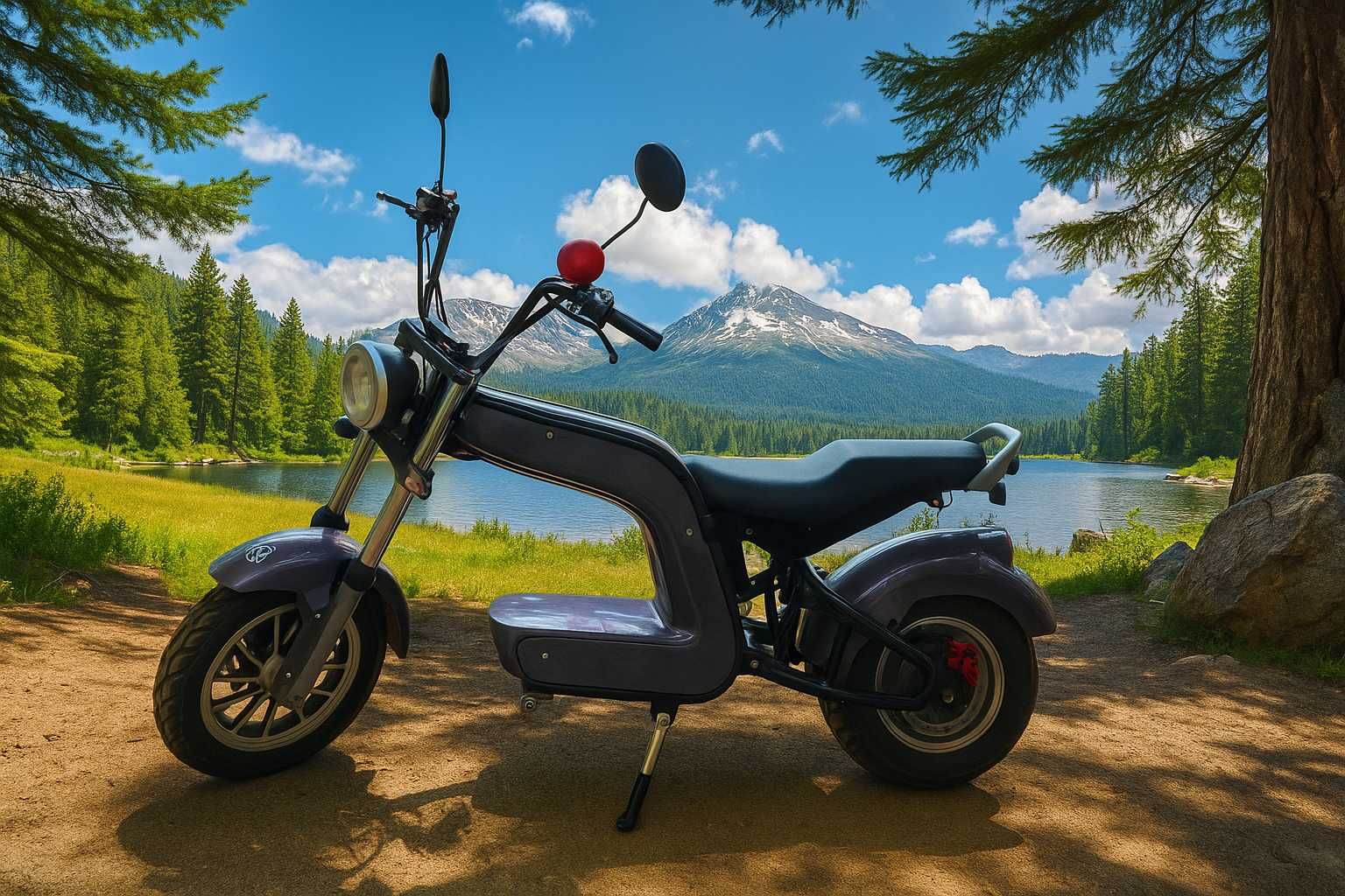 Електрически скутер 6C HIGH SPEED 3000W 60V 20AH + CE и EEC сертификат