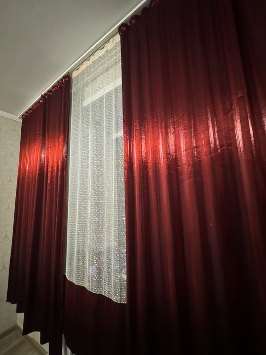 Продаются шторы с тюлем, 2 м