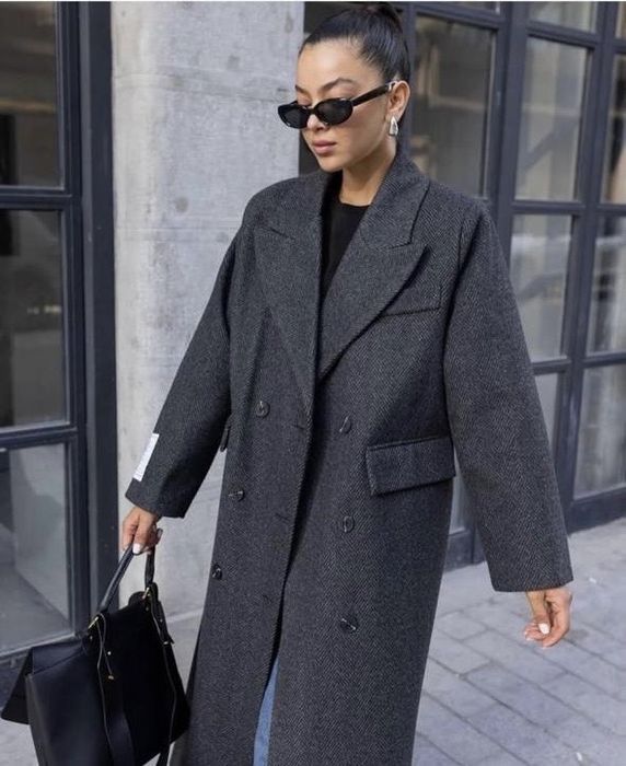 Пальто  производство Турция  оверсайз новый!!!