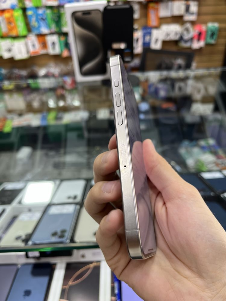 Iphone 15 Pro 128gb 89% Dual sim Titan - Naqd va halol nasiya savdoga