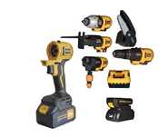Kit masina  electrica pistol impact bormasina, mini fierastrau PC13685