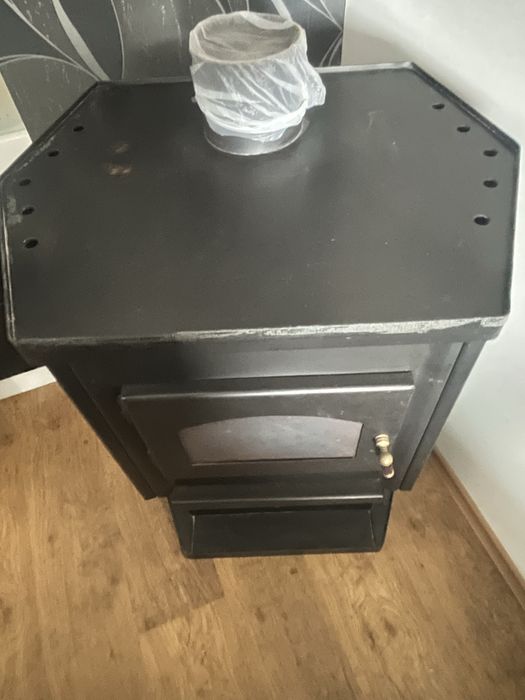 Камина на дърва с водна риза