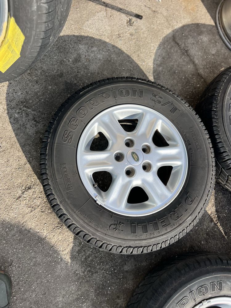 Джанти с гуми  195/80/15 за Freelander .