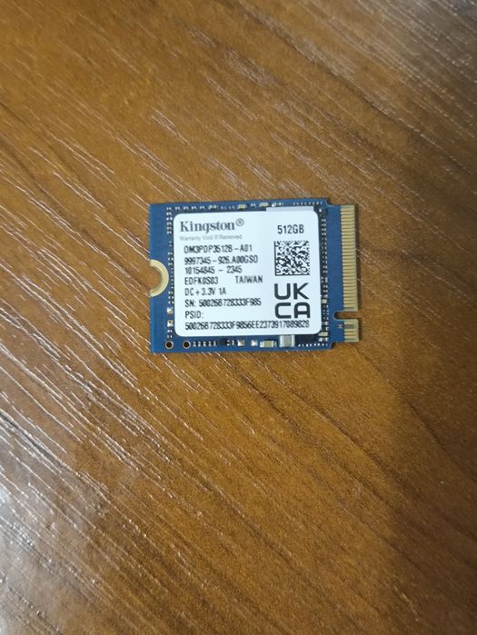 SSD Kingstom 512gb