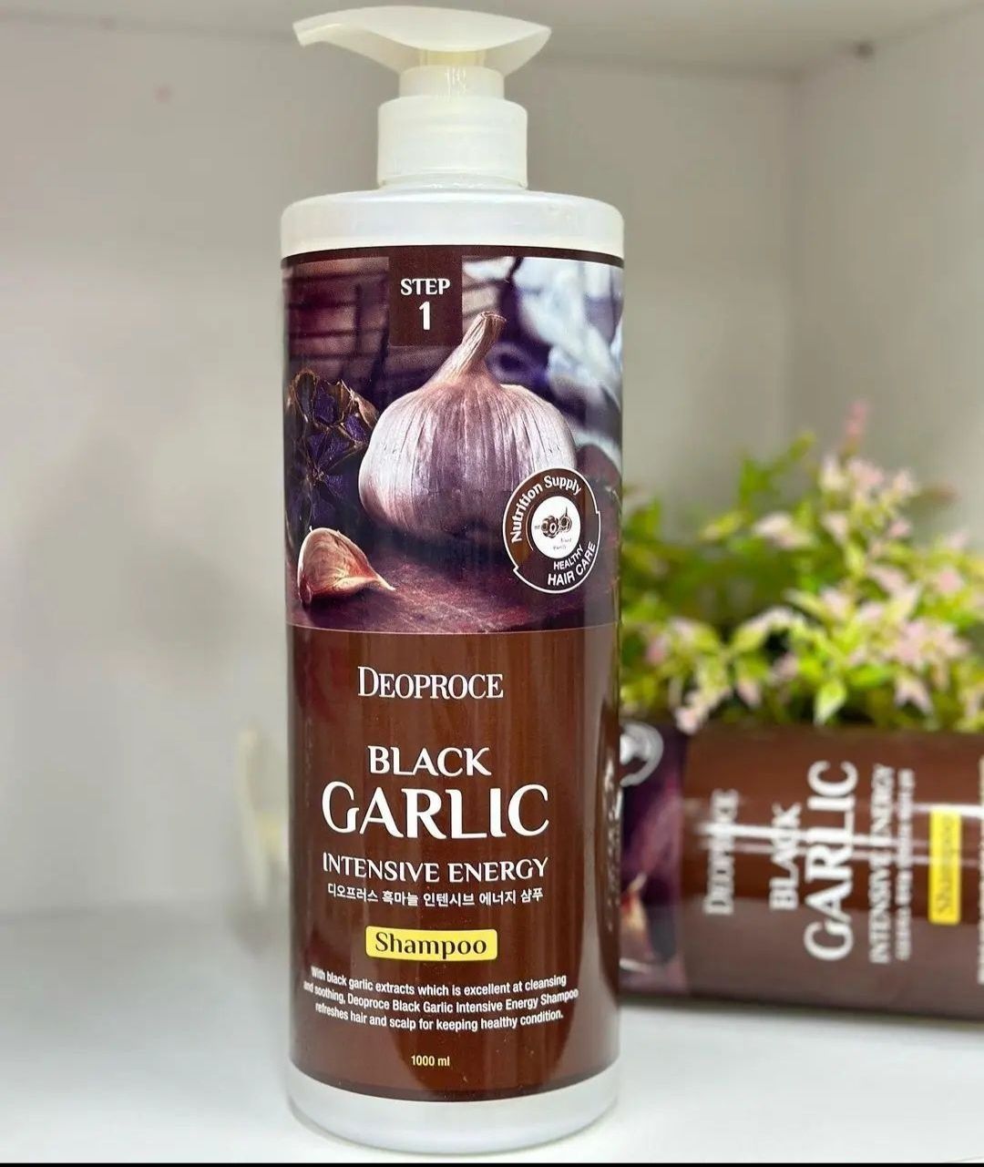 Gawol/black garlic/Корея/Premium/Шампунь/чеснок чёрный