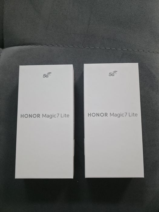 NOU, SIGILAT - Honor Magic 7 Lite - 256GB, 8GB RAM - Titanium Black