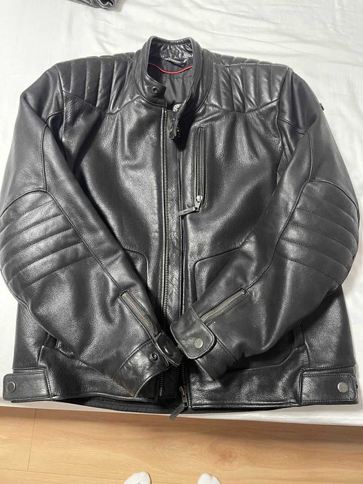 Geaca/vesta moto de piele de vanzare