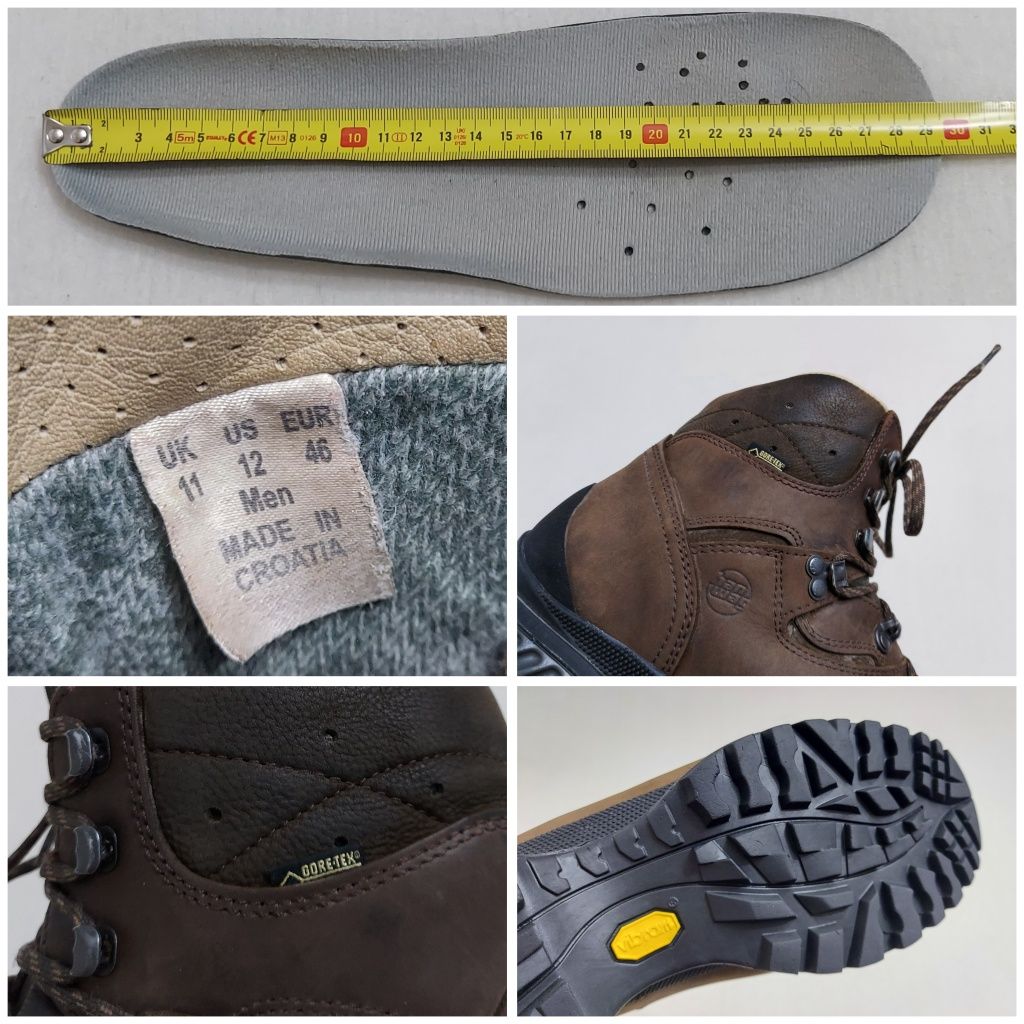 Bocanci Hanwag Tatra Gore -Tex, piele naturală, nr 46 EU, vânătoare