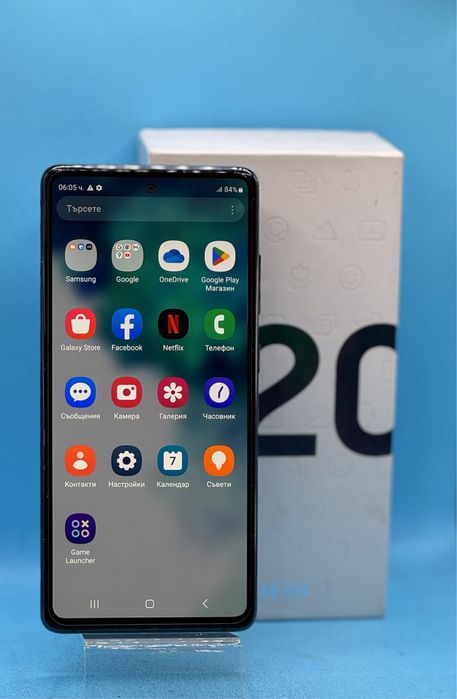 Samsung Galaxy S20 FE, 128GB, 6GB RAM, 5G, Cloud Navy