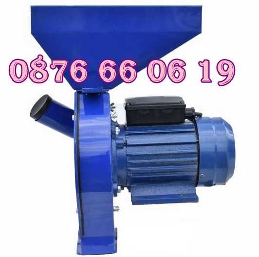 Комбинирана монофазна фуражомелка / ярмомелка, 3.8 kW + 4 бр. сита