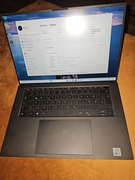 Dell precision 5550 mobile workstation