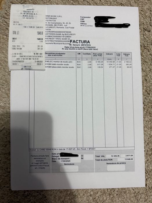 Genelec 8050 BPM (pt RME, Apogee, Neve, Dynaudio, SSL, Neumann)