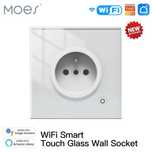 Priza smart MOES Wi-Fi Tuya