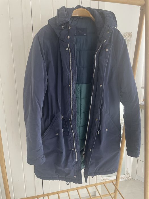 Зимна мъжка парка - zara