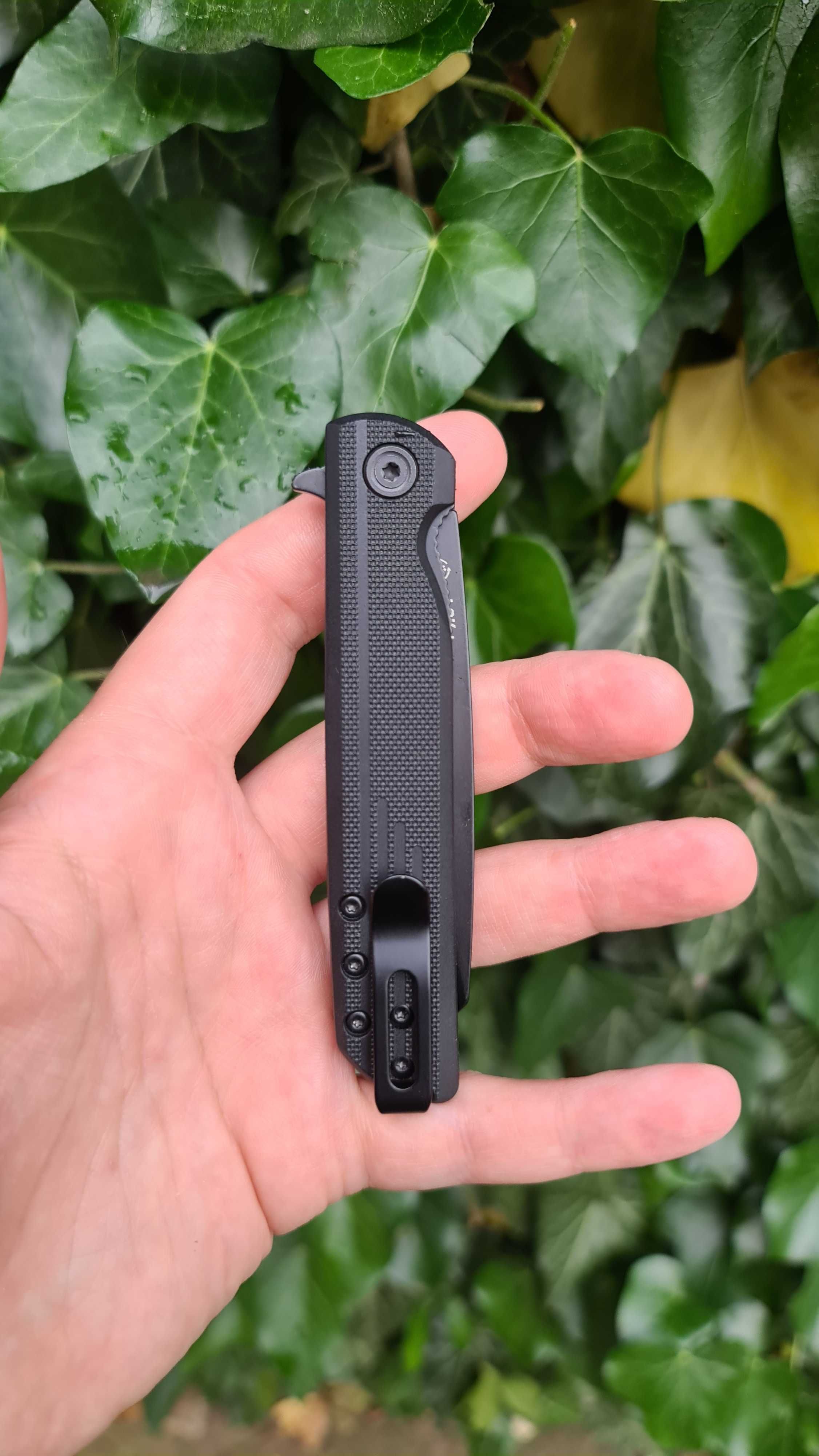 CRKT LCK+ Linerlock Blackout Tanto 3802 флипер нож