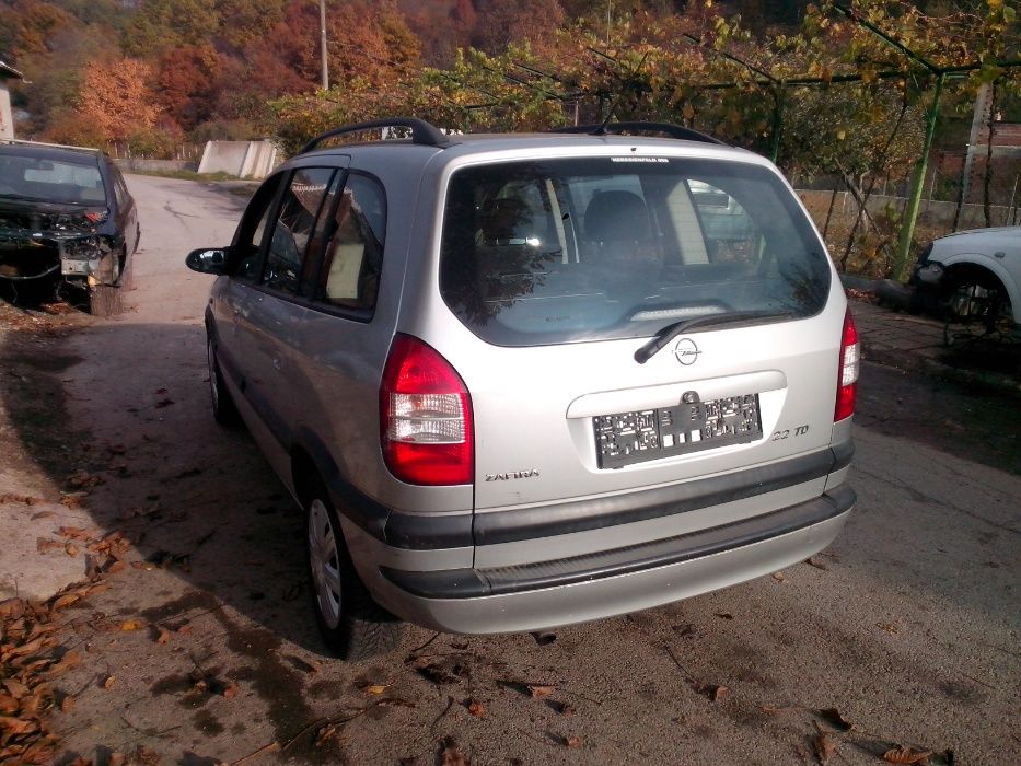 opel zafira 2.2dti-125кс/2005/- на части